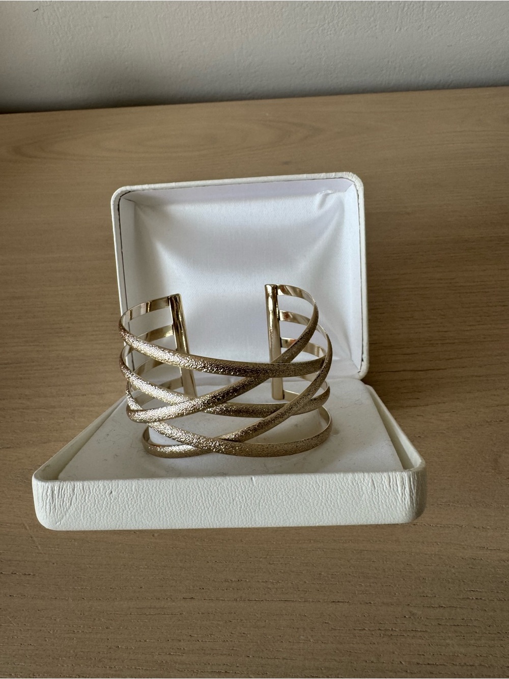 New York & Co. - Geometric Open-Back Cuff Bangle Bracelet
